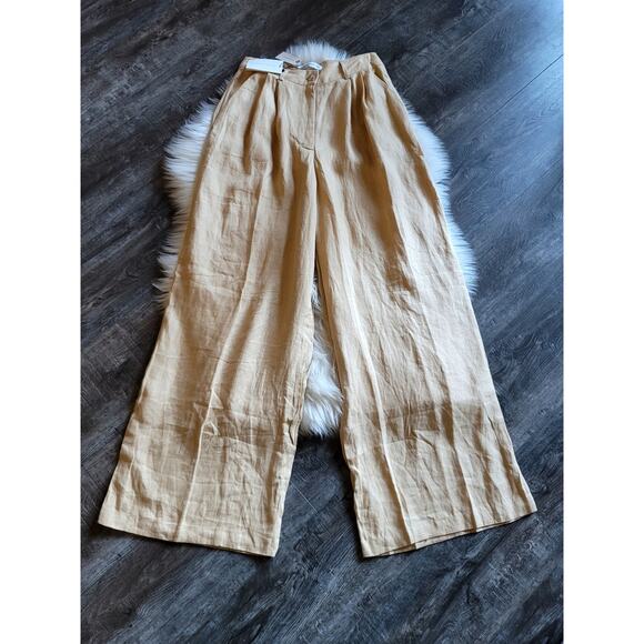 Faithfull Circa Linen Pants - New Size 10 - Picture 6 of 6
